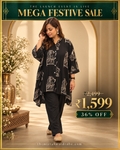 Black Rayon Co-ord Set